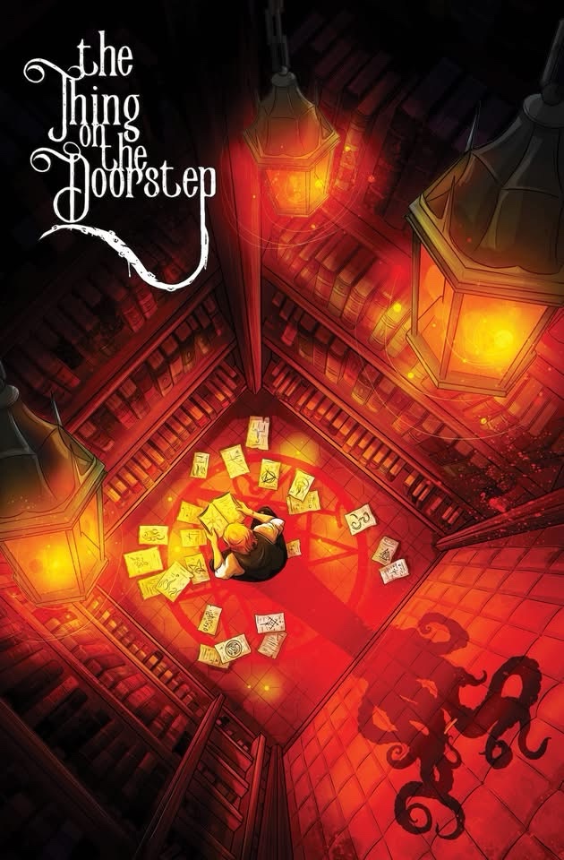 The Thing on The Doorstep #1 variant cover by Lyndon White