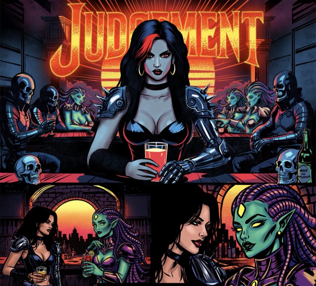 Singularity Issue Two features “Judgement”, written and drawn by Katy Stone