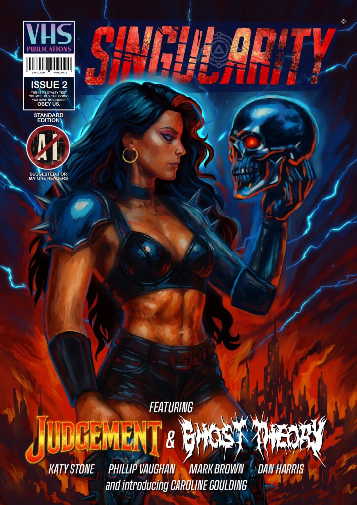 Singularity Issue Two - Main Cover by Katy Stone
