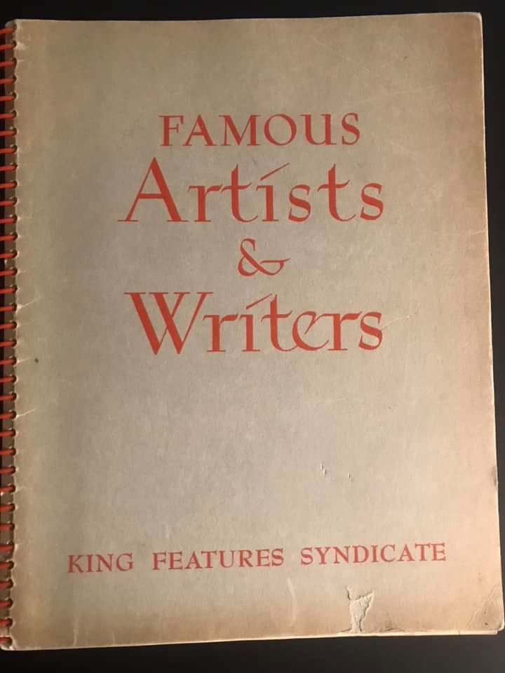Famous Artists & Writers of King Features Syndicate (1949) - promotional book of King’s comics creators, including Frank Robbins. Via Michael O’Connell