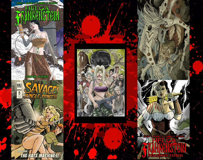 Helga Frankenstein and Savage! Jungle Princess Bundle