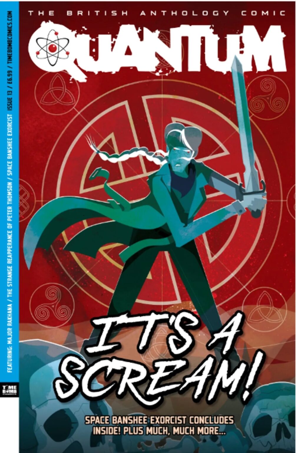 Final Quantum anthology on sale now, high street newsagents no longer ...
