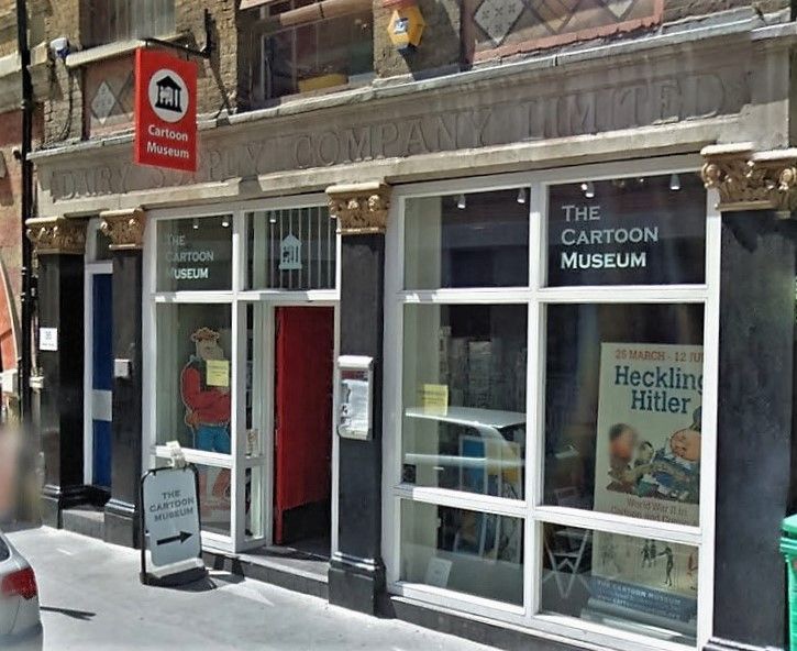 The Cartoon Museum as was. Image via Steve Marchant / Cartoon Museum 