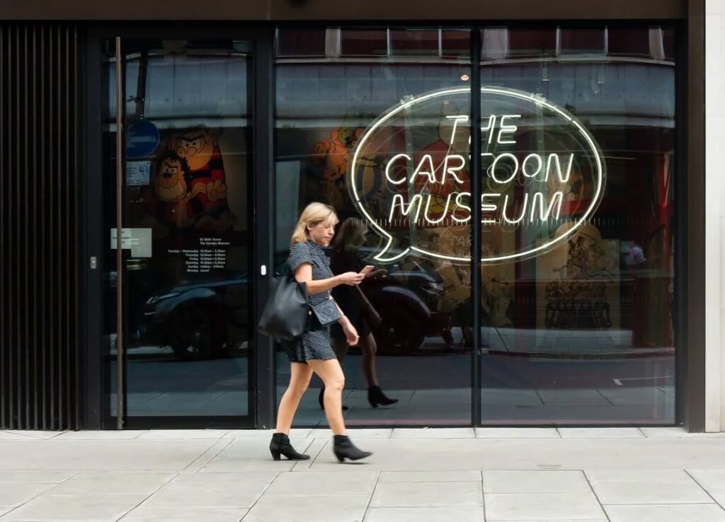 The Cartoon Museum by Sam Jacob Studio. Copyright Jim Stephenson 2019