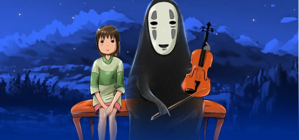 Spirited Away, directed by Hayao Miyazaki