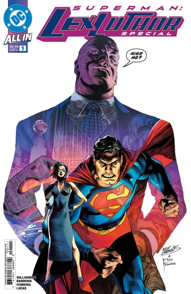 Lex Luthor Special: One-Shot #1, cover by Eddy Barrows