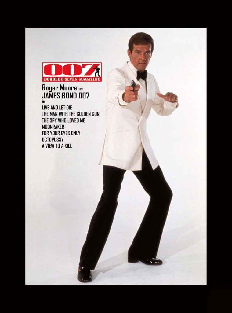 THE 007 MAGAZINE HARDBACK LIBRARY: [2] 007 MAGAZINE: Roger Moore as James Bond 007