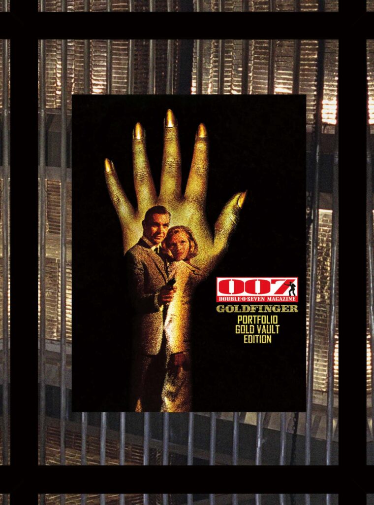 THE 007 MAGAZINE HARDBACK LIBRARY: Goldfinger Portfolio - Gold Vault Edition