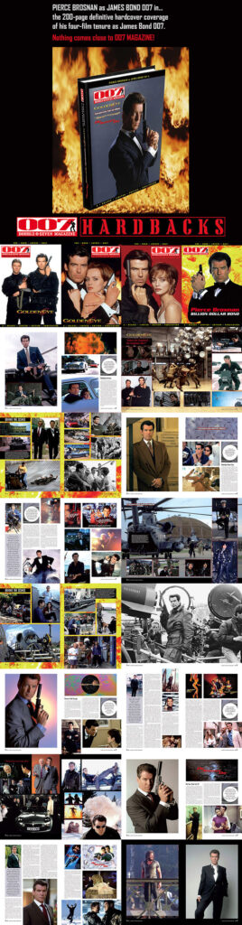 THE 007 MAGAZINE HARDBACK LIBRARY [6] 007 MAGAZINE: Pierce Brosnan as James Bond 007