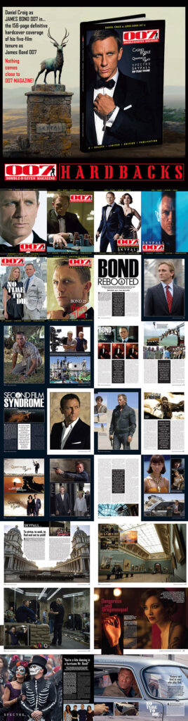 THE 007 MAGAZINE HARDBACK LIBRARY [7] 007 MAGAZINE: Daniel Craig as James Bond 007