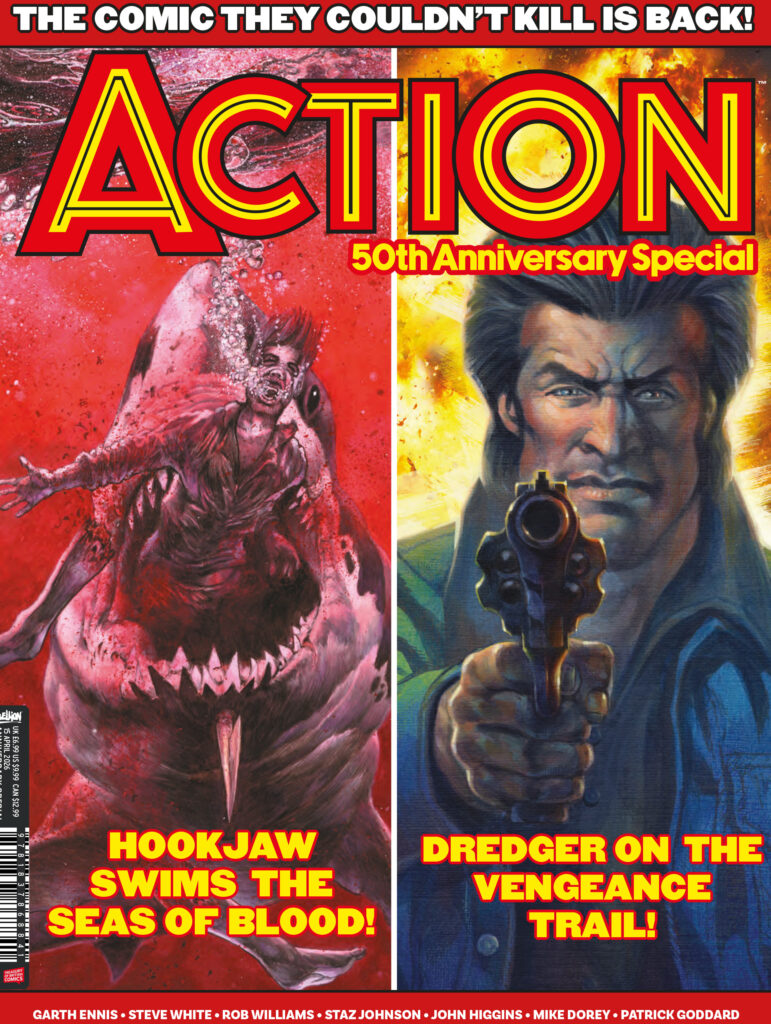 Action 50th Anniversary Special Cover (Rebellion, 2026)
