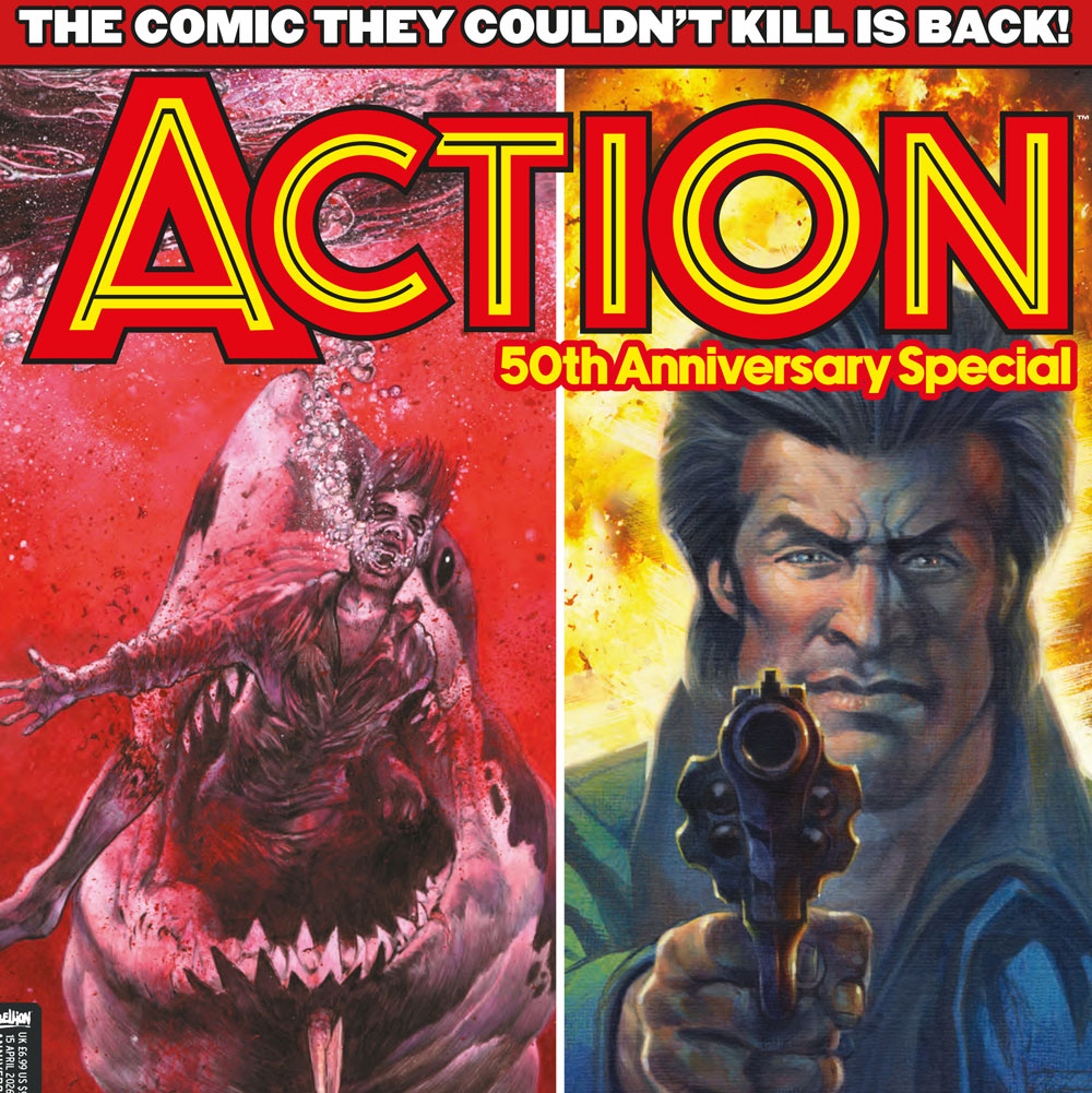 Action 50th Anniversary Special Cover SNIP (Rebellion, 2026)