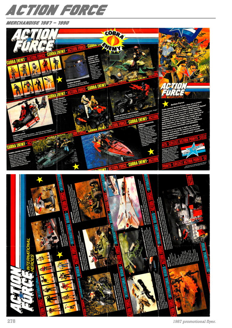 Crowdfunder Exclusive: New Anniversary Action Force Guide Books Sneak ...