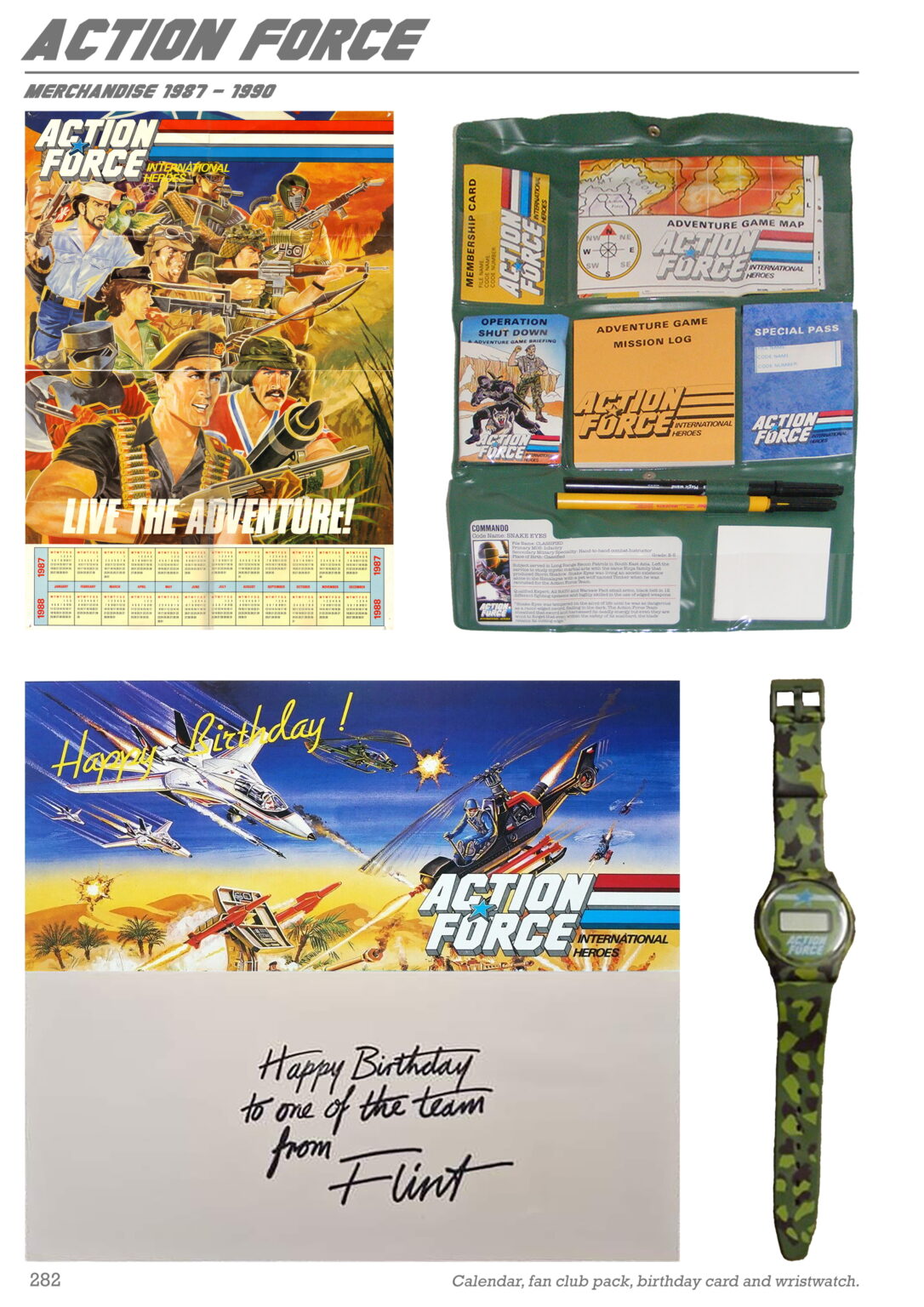 Crowdfunder Exclusive: New Anniversary Action Force Guide Books Sneak ...