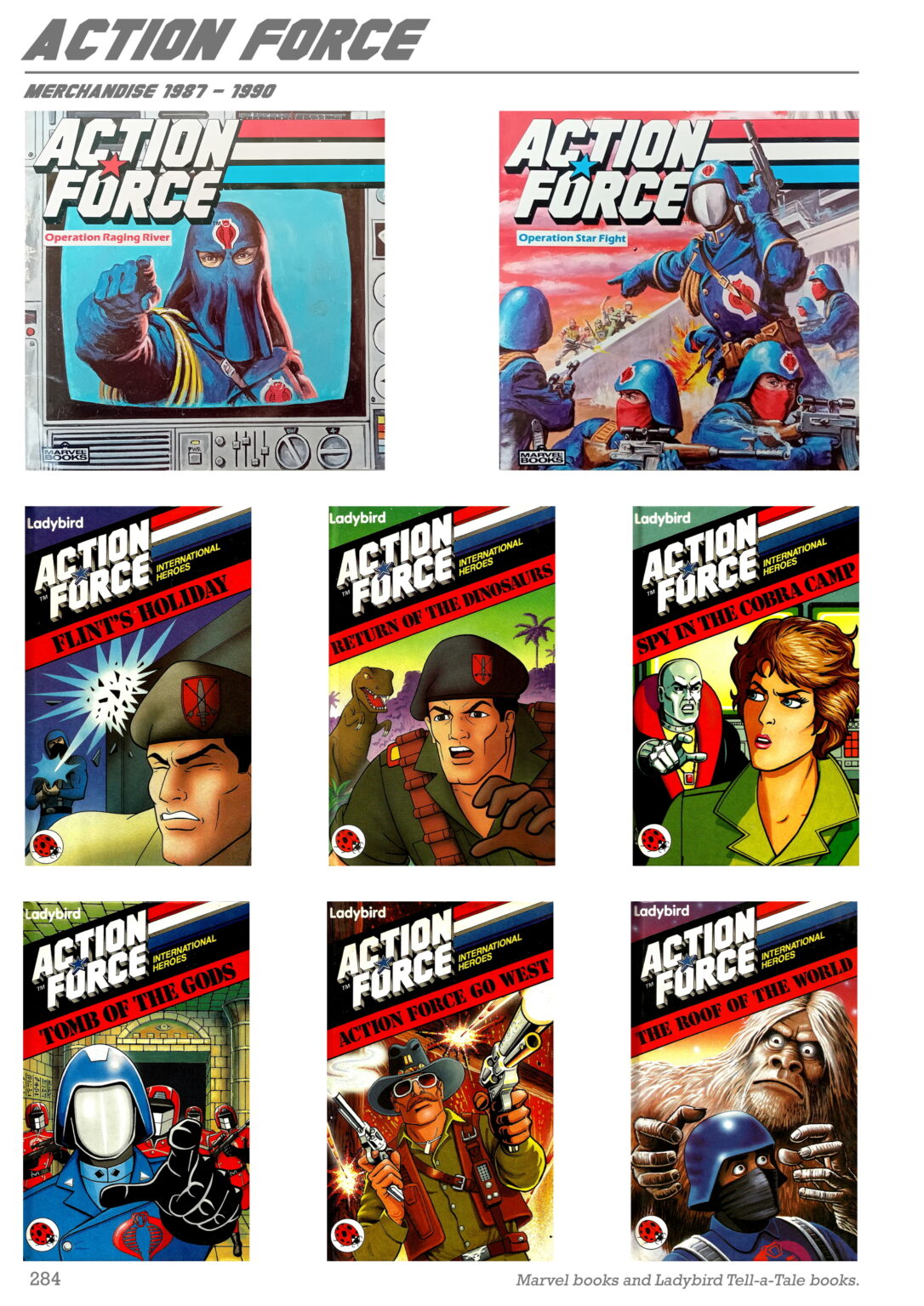 Crowdfunder Exclusive: New Anniversary Action Force Guide Books Sneak ...