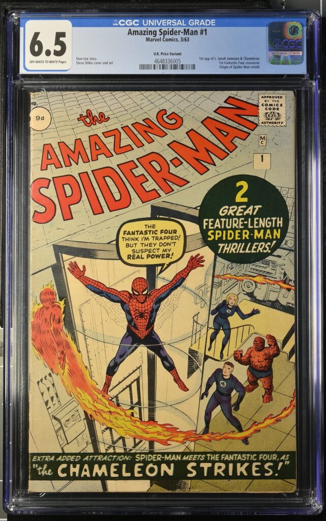 Amazing Spider-Man #1 (Marvel Comics, 1963) CGC 6.5