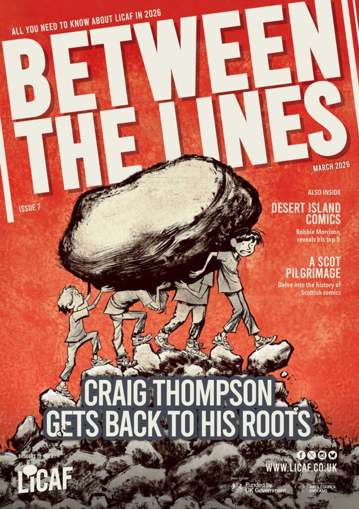 Between the Lines magazine #7 featuring Craig Thompson