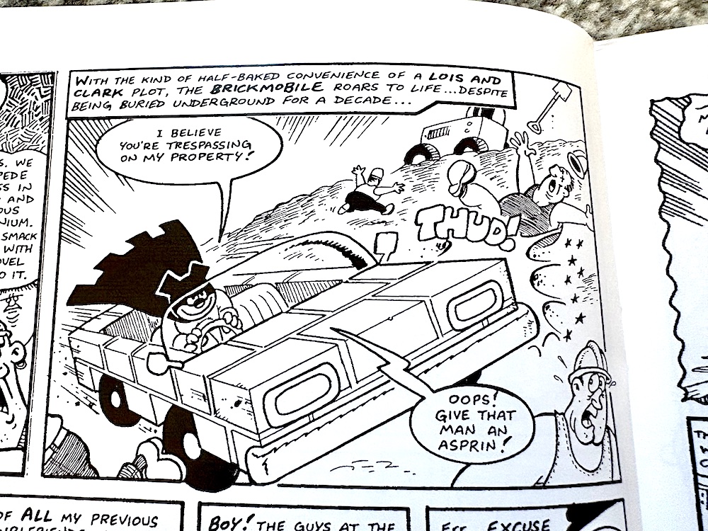 Brickman #2 by Lew Stringer: Brick Car