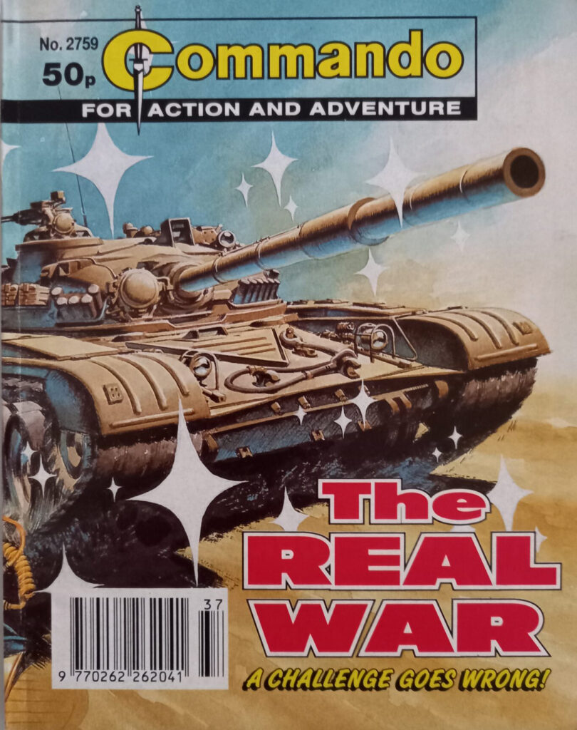 Commando 2759: The Real War First Published - May 1994 Writer: Ian Clark | Artist: Janek Matysiak | Cover Artist: Ian Kennedy