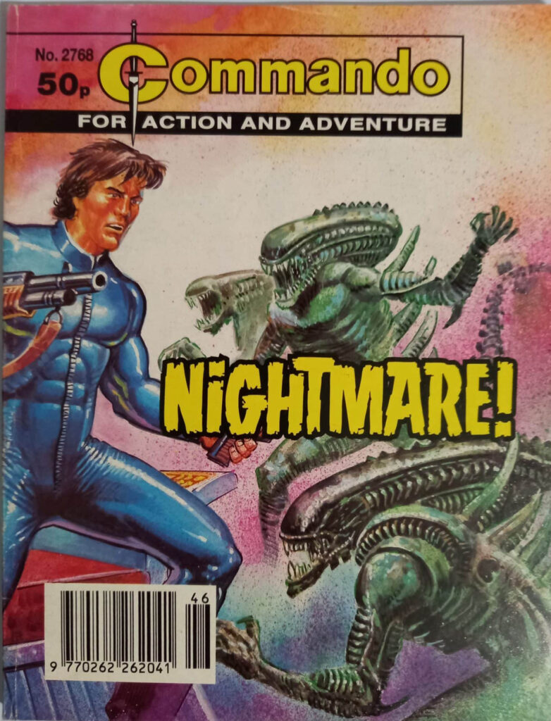 Commando 2768: Nightmare First Published - June 1994 Writer: Mike Knowles | Artist: Manuel Benet | Cover Artist: Manuel Benet