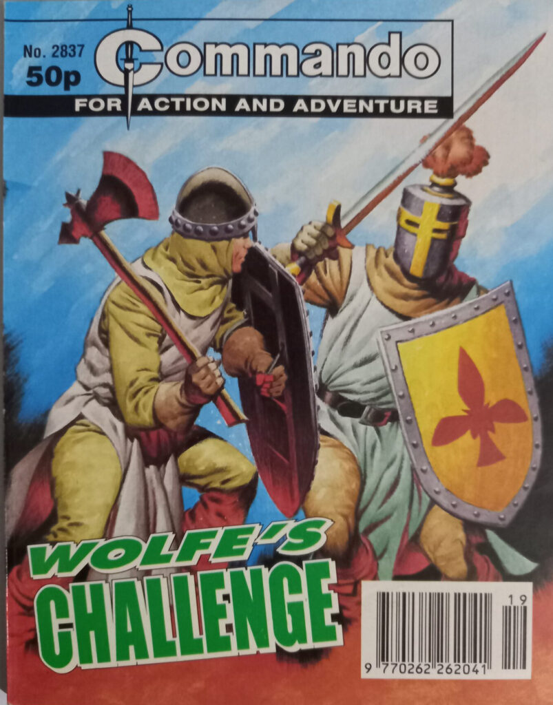 Commando 2837: Wolfe's Challenge First Published - March 1995 Writer: Information Welcome | Artist: Ricardo Garijo | Cover Artist: Ian Kennedy