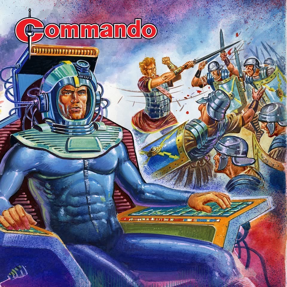 Commando 5944 (Gold): Roman Challenge Story: Mike Knowles | Internal & Cover Art: Manuel Benet First published 1994 as No. 2738