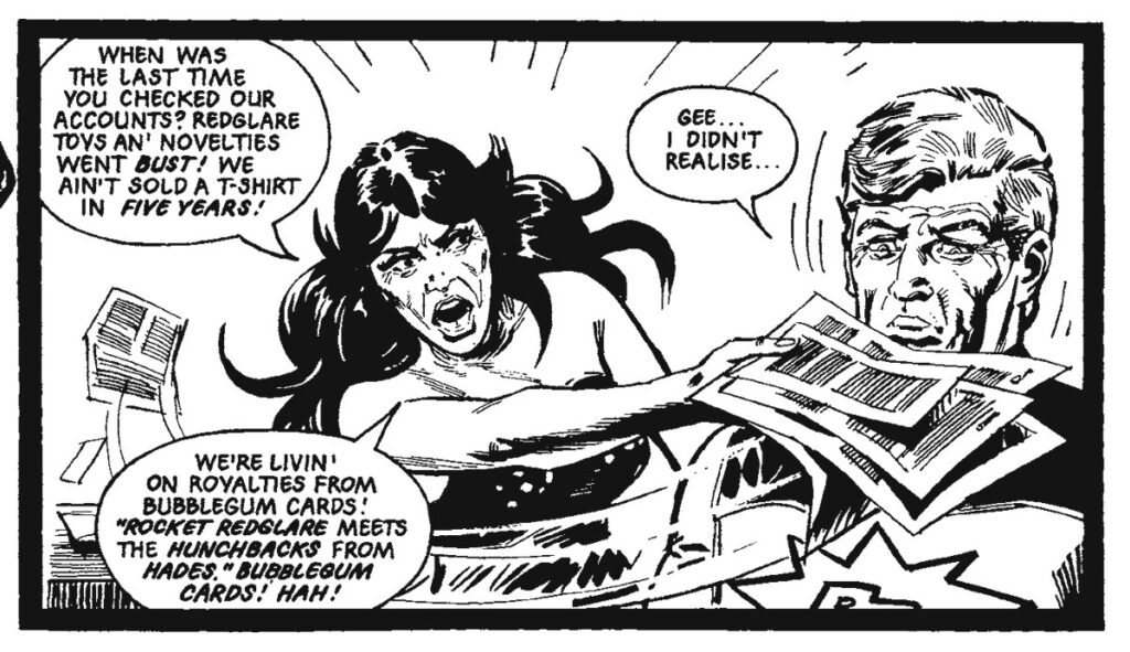 The Complete 2000AD Volume One by Alan Moore - Rocket Redglare