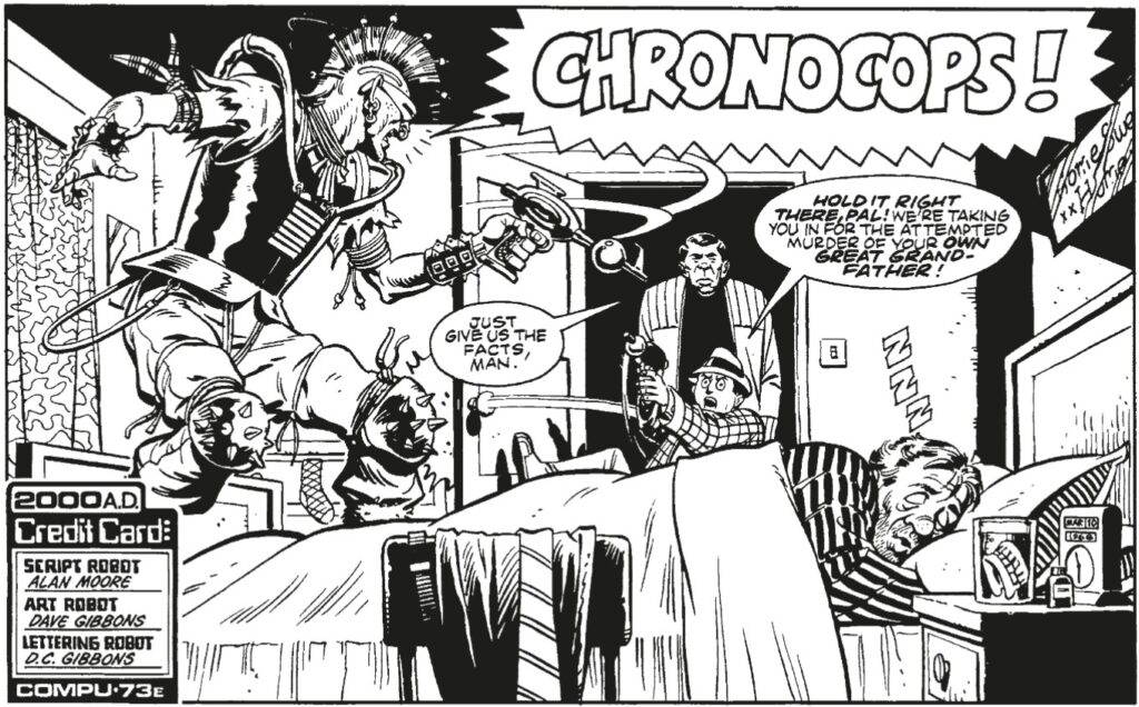 The Complete 2000AD Volume One by Alan Moore - Chronocops