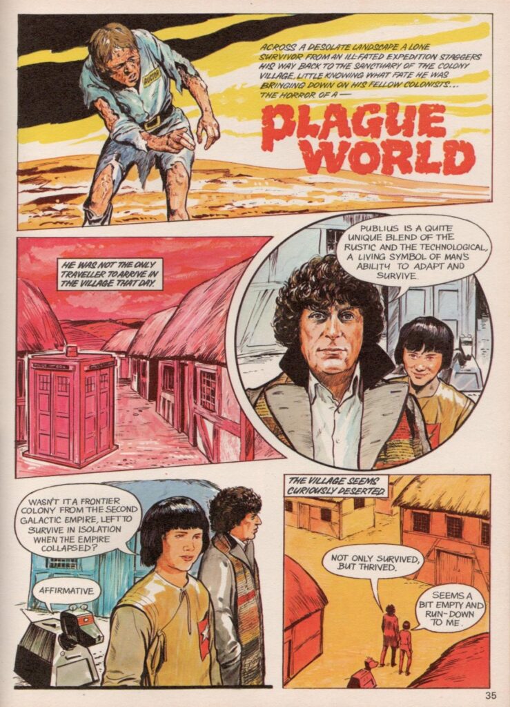 Doctor Who Annual 1982 - Plague World