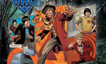 Doctor Who: The Vampire Plants & Other Stories - art by Mike Collins