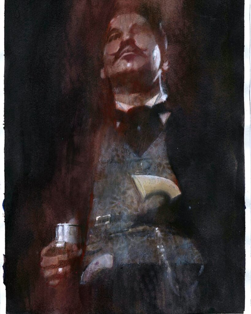 Val Kilmer by  Bill Sienkiewicz
