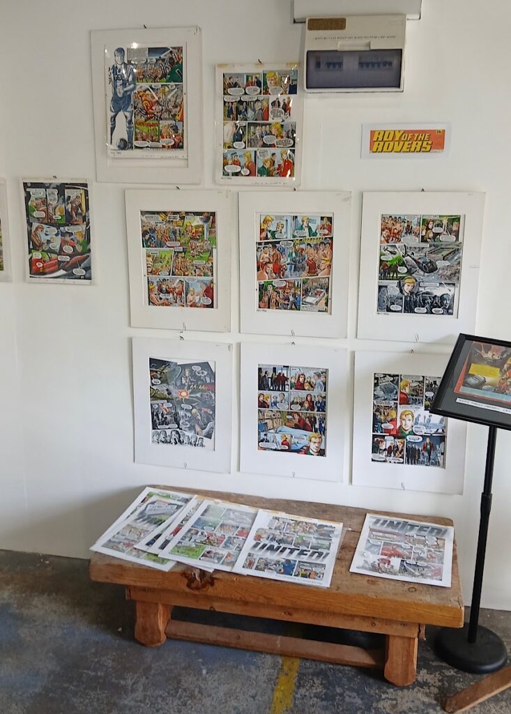 Comic Cutz: The Art of Barrie Michell, Thursday 5th – 28th February 2026, Monkton Arts, Ryde | Photo: Richard Sheaf