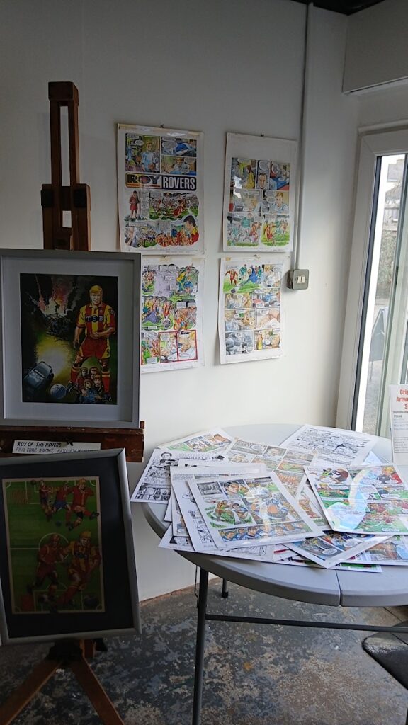 Comic Cutz: The Art of Barrie Michell, Thursday 5th – 28th February 2026, Monkton Arts, Ryde | Photo: Richard Sheaf