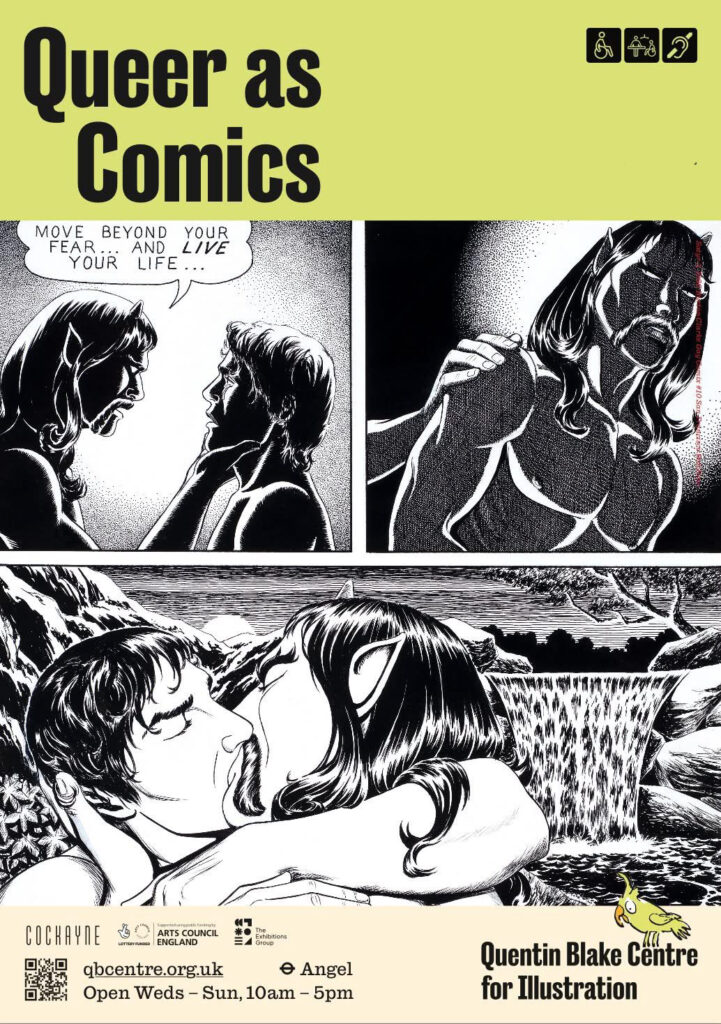 Quentin Blake Centre for Illustration Queer As Comics Exhibition  - No Date