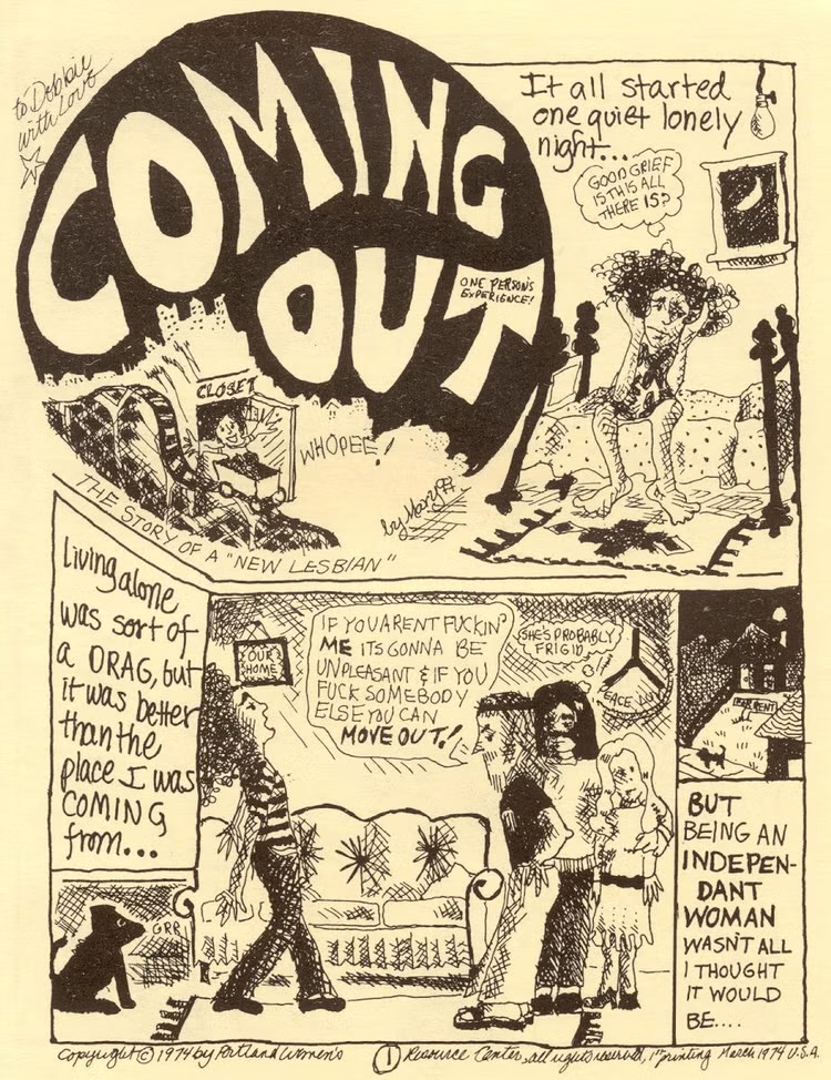 Mary Wings’ Come Out Comix