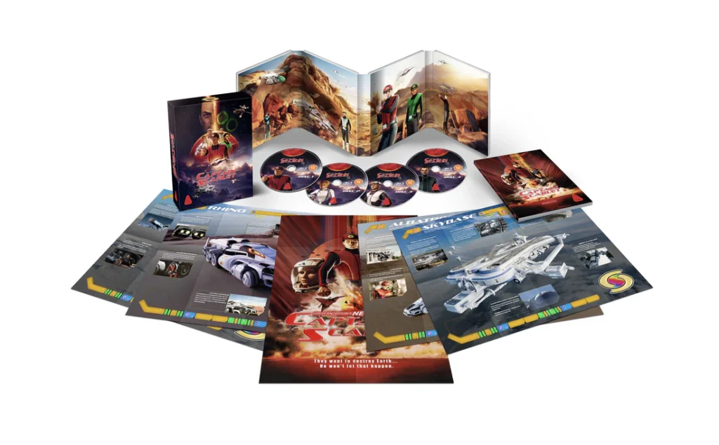 Collector’s Edition Blu-ray of New Captain Scarlet