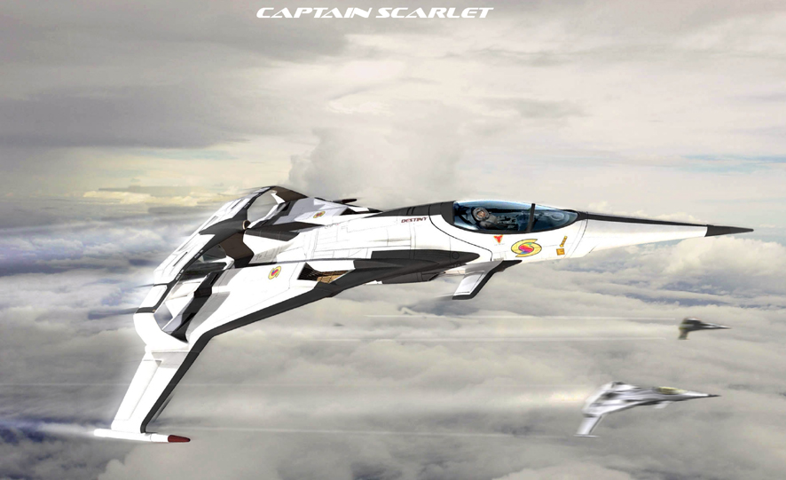 New Captain Scarlet - White Falcon