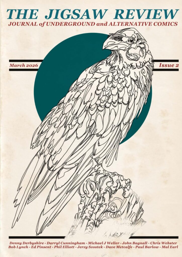 The Jigsaw Review Volume Two - Cover by Mal Earl