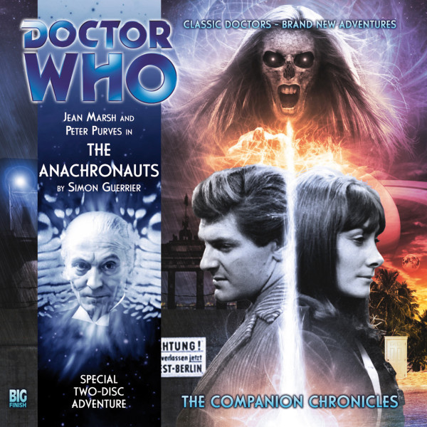 Doctor Who Big Finish Audio Adventures: The Companion Chronicles: The Anachronauts by Simon Guerrier | Cover by Iain Robertson