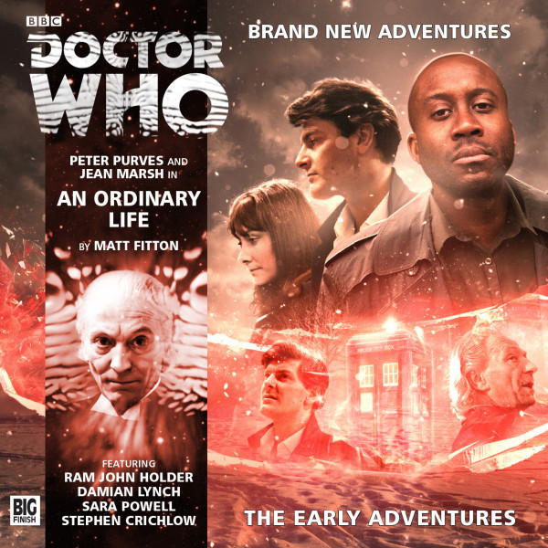 Doctor Who Big Finish Audio Adventures: An Ordinary Life | Cover by Tom Webster