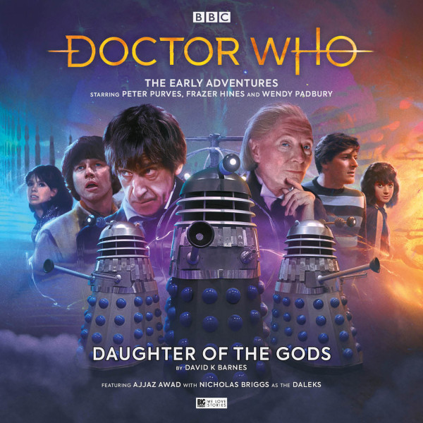Doctor Who Big Finish Audio Adventures: Daughter Of The Gods | Cover by Tom Webster