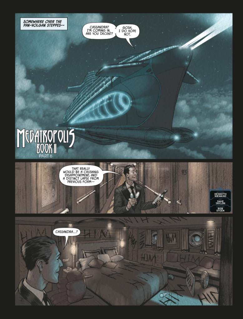 Judge Dredd Megazine 490 - MEGATROPOLIS II By Ken Niemand (w) Dave Taylor (a) Rob Steen (l)