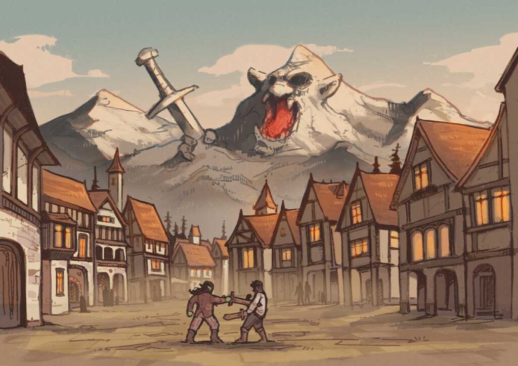 Tunnels and Trolls - Klur Scene - Child's Play