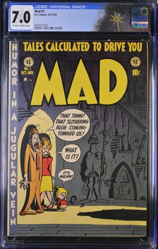 Mad #1 (EC, 1952) CGC 7.0 - First satire comic