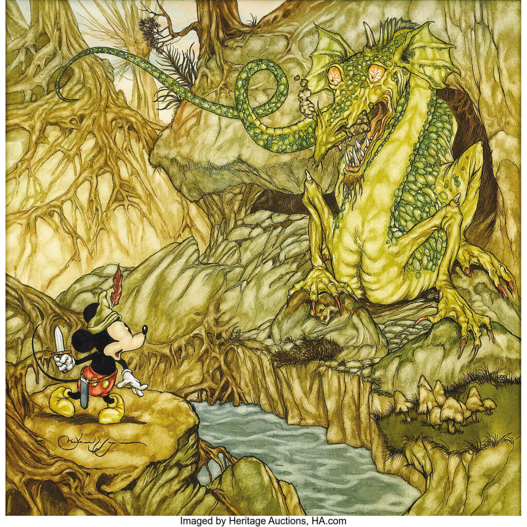 Mickey the Dragonslayer by Michael Hague