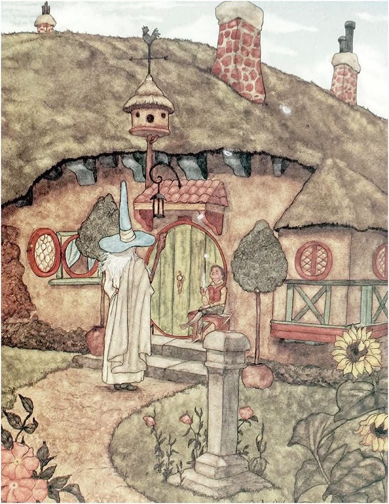 "The Hobbit", art by Michael Hague