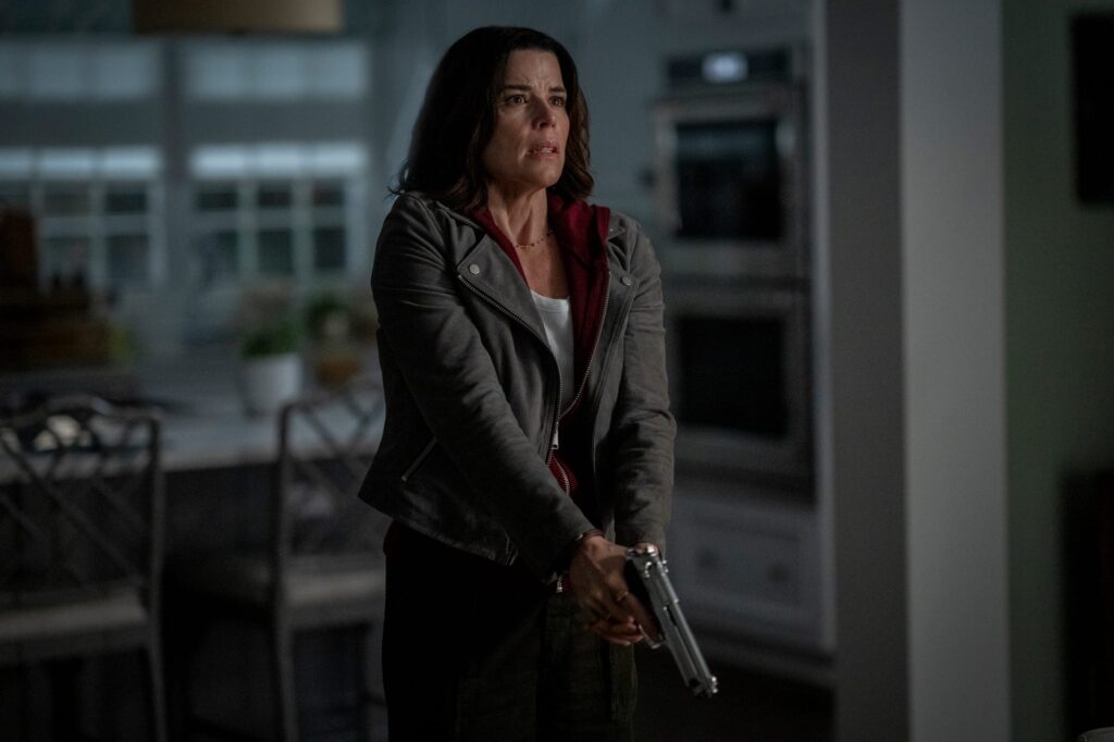 Neve Campbell stars in Paramount Pictures and Spyglass Media Group’s Scream 7