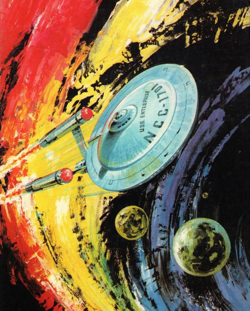 Star Trek Annual 1972 art by Edgar Hodges