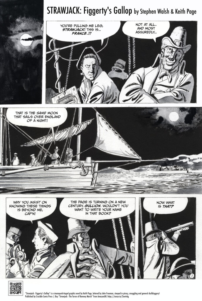 Strawjack in "Figggerty's Gallop" - Episode One by Stephen Walsh and Keith Page