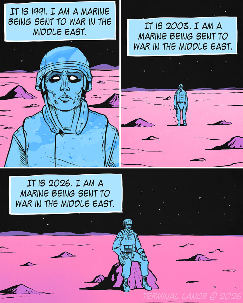 Terminal Lance by Maximilian Uriarte - 24th March 2026